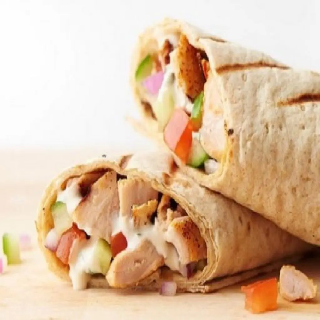 Saj Bread Sandwich - Shrimp